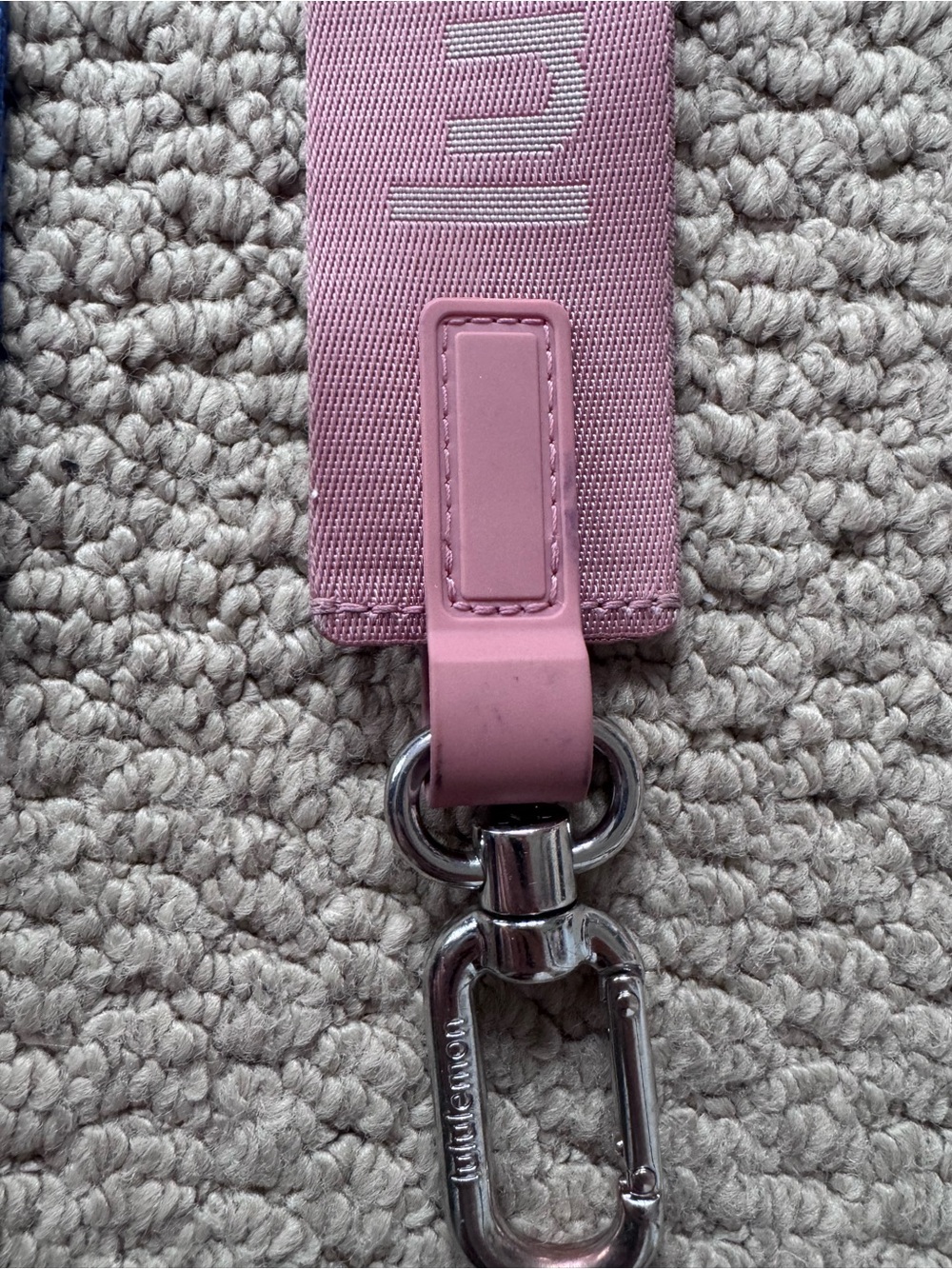 Lululemon Never Lost Keychain Wristlet Bundle Blue & Dusty Pink - Picture 6 of 6